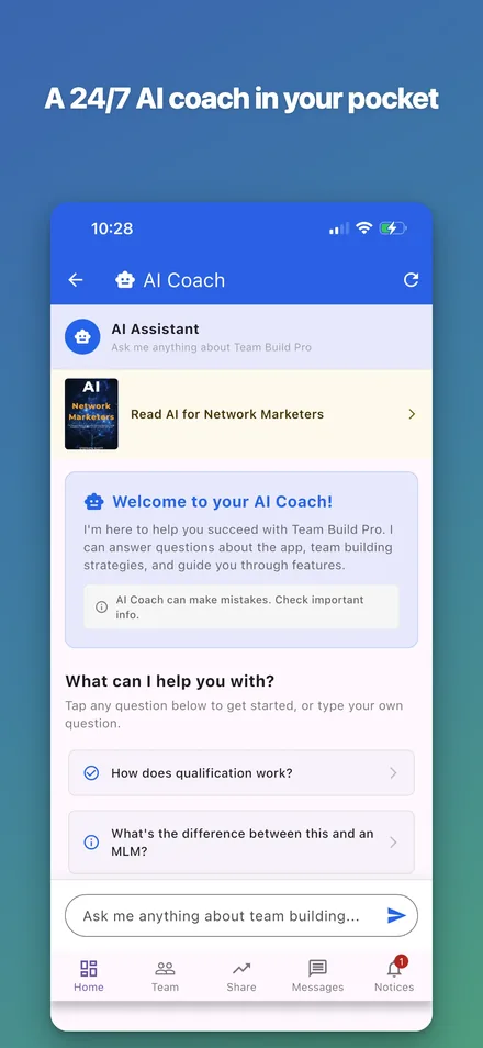 24/7 AI coach