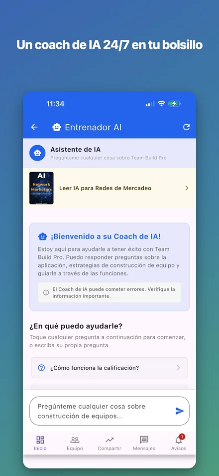 Coach de IA 24/7